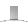 90cm Island Cooker Hood Kitchen Extractor Fan In Stainless Steel - SIA ICH90SS 1 90cm Island Cooker Hood Kitchen Extractor Fan In Stainless Steel - SIA ICH90SS -Kitchen Appliance Store 65334715 1