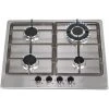SIA SSG601SS 60cm Stainless Steel 4 Burner Gas Hob With Cast Iron Pan Stands 2 SIA SSG601SS 60cm Stainless Steel 4 Burner Gas Hob With Cast Iron Pan Stands -Kitchen Appliance Store 65334735 1