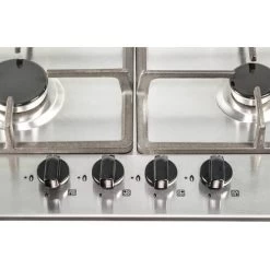 SIA SSG601SS 60cm Stainless Steel 4 Burner Gas Hob With Cast Iron Pan Stands -Kitchen Appliance Store 65334735 3