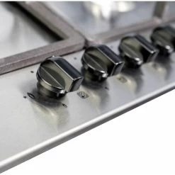 SIA SSG601SS 60cm Stainless Steel 4 Burner Gas Hob With Cast Iron Pan Stands -Kitchen Appliance Store 65334735 5