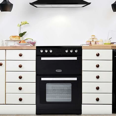 60cm Double Electric Cooker With Ceramic Hob, Freestanding - Montpellier RMC61CK 6 60cm Double Electric Cooker With Ceramic Hob, Freestanding - Montpellier RMC61CK - Image 5