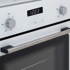 SIA SO103WH 60cm White Built In Single Electric True Fan Oven With Digital Timer -Kitchen Appliance Store 65334740 5