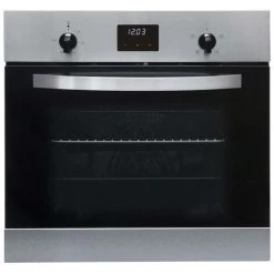 SIA SO112SS 60cm Stainless Steel Built In Digital Single Electric True Fan Oven