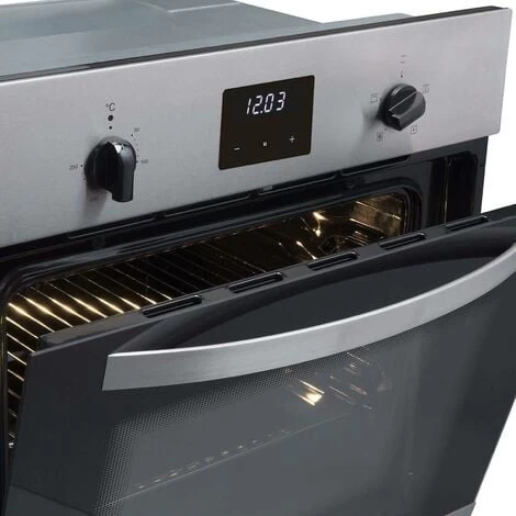 SIA SO112SS 60cm Stainless Steel Built In Digital Single Electric True Fan Oven 4 SIA SO112SS 60cm Stainless Steel Built In Digital Single Electric True Fan Oven - Image 2