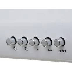 SIA STE50WH 50cm White Slimline Visor Cooker Hood Kitchen Extractor Fan -Kitchen Appliance Store 65334803 5