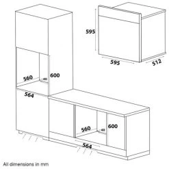 SIA SO114SS 60cm Stainless Steel Digital Programmable Electric Single Fan Oven 9 SIA SO114SS 60cm Stainless Steel Digital Programmable Electric Single Fan Oven -Kitchen Appliance Store 65334805 3