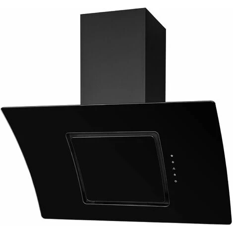 SIA 90cm Touch Control Black Angled Curved Glass Cooker Hood Kitchen Extractor 3 SIA 90cm Touch Control Black Angled Curved Glass Cooker Hood Kitchen Extractor