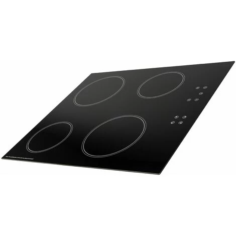 SIA CERH60BL 60cm 4 Zone Touch Control Electric Ceramic Hob In Black 4 SIA CERH60BL 60cm 4 Zone Touch Control Electric Ceramic Hob In Black - Image 2