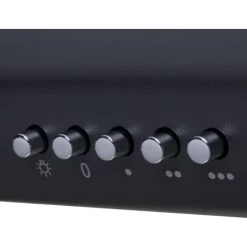 SIA STE50BL 50cm Black Slimline Visor Cooker Hood Kitchen Extractor Fan -Kitchen Appliance Store 65334836 4