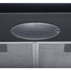 SIA STE50BL 50cm Black Slimline Visor Cooker Hood Kitchen Extractor Fan -Kitchen Appliance Store 65334836 5