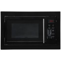 SIA BIM25BL Black 25L Integrated Built In 900W Digital Timer Microwave Oven
