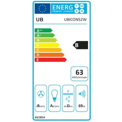 Cata ART11319 52cm Insert Glass Canopy Cooker Hood 5 Cata ART11319 52cm Insert Glass Canopy Cooker Hood - Image 3