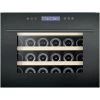 Edesa ART29647 60cm Built In Column Black Glass Wine Cooler -Kitchen Appliance Store 67707158 1