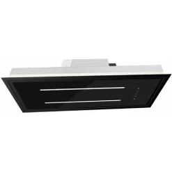 ViandPro - Aria Flush Fit Ceiling Hood 90 X 30 Black - Black Glass / Black Frame -Kitchen Appliance Store 67718215 4