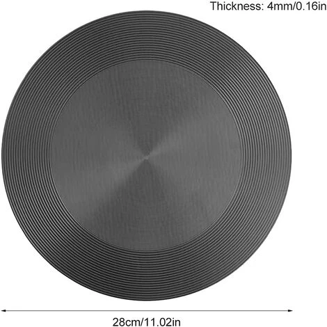Heat Diffuser For Induction Hob, Defrost Plate, Energy Saving Diffuser, Gas Stove Aluminum (280mm6mm) 4 Heat Diffuser For Induction Hob, Defrost Plate, Energy Saving Diffuser, Gas Stove Aluminum (280mm6mm) - Image 2