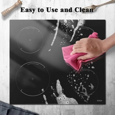 Induction Hob, 4 Zones Built-in Electric Hob 60cm Induction Cooker 6400w Touch Control, Child-safety Lock, Stop&go Function, Hard Wire, No Plug Included 5 Induction Hob, 4 Zones Built-in Electric Hob 60cm Induction Cooker 6400w Touch Control, Child-safety Lock, Stop&go Function, Hard Wire, No Plug Included - Image 3