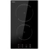 2 Zone Induction Hob, Hobsir Electric Hob 30cm, Built-in Induction Cooker, Touch Control, 9 Heating Levels, Safety Lock, Timer, 3500W, Hard Wire, No Plug Included -Kitchen Appliance Store 73150173 1