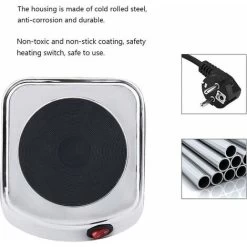 500W Mini Electric Warmer, Griddle Coffee Warmer (220V EU Plug) -Kitchen Appliance Store 87601045 4