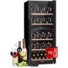 Klarstein Barossa 79 Duo Wine Fridge 79 Bottles 204 Litres 2 Zones 1 Klarstein Barossa 79 Duo Wine Fridge 79 Bottles 204 Litres 2 Zones -Kitchen Appliance Store 93314361 1