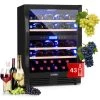 Klarstein Vinovilla 43 Built-In Duo Onyx Edition Wine Fridge 129 Litres 43 Bottles 2 Zones -Kitchen Appliance Store 93825058 1