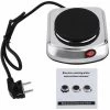 Portable Electric Stove,Coffee Heater,500W Electric Burner Easy To Clean,Electric Mini Stove