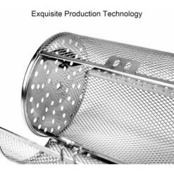 Kitchen Nuts/Peanuts/Chestnuts Baking Stainless Steel Rotating Roast CageElectric Oven Universal Fitting 2314cm 11 Kitchen Nuts/Peanuts/Chestnuts Baking Stainless Steel Rotating Roast CageElectric Oven Universal Fitting 2314cm -Kitchen Appliance Store 95650685 5