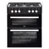 Belling 602DITCPRLPGBLK Drop In Static 60cm Double Oven - LPG Gas - 444410625 -Kitchen Appliance Store 96459518 1