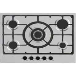 Domapp DOMAPPHOBWOK70SS 70CM Stainless Steel Built In Wok Hob
