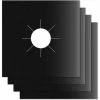 4Pcs Gas Hob Protector Teflon Silver Hob Gas Protector Gas Stove Protector Gas Stove Gas Burner Protector Anti-Corrosion Non-Stick (Black 2727cm) 1 4Pcs Gas Hob Protector Teflon Silver Hob Gas Protector Gas Stove Protector Gas Stove Gas Burner Protector Anti-Corrosion Non-Stick (Black 2727cm) -Kitchen Appliance Store 96487018 1