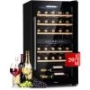 Klarstein Barossa 29 Duo Wine Refrigerator 29 Bottles 80 Litres 2 Zones Push-button Control