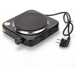 1000 W Hob, Black Ideal Kitchen Hob For Student Accommodation, In The Garden Or At The Campsite, Electric Hob With Infinitely Adjustable Thermostat 10 1000 W Hob, Black Ideal Kitchen Hob For Student Accommodation, In The Garden Or At The Campsite, Electric Hob With Infinitely Adjustable Thermostat -Kitchen Appliance Store 97454416 4